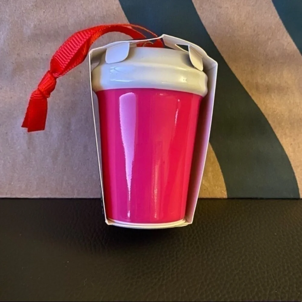 Starbucks small pink